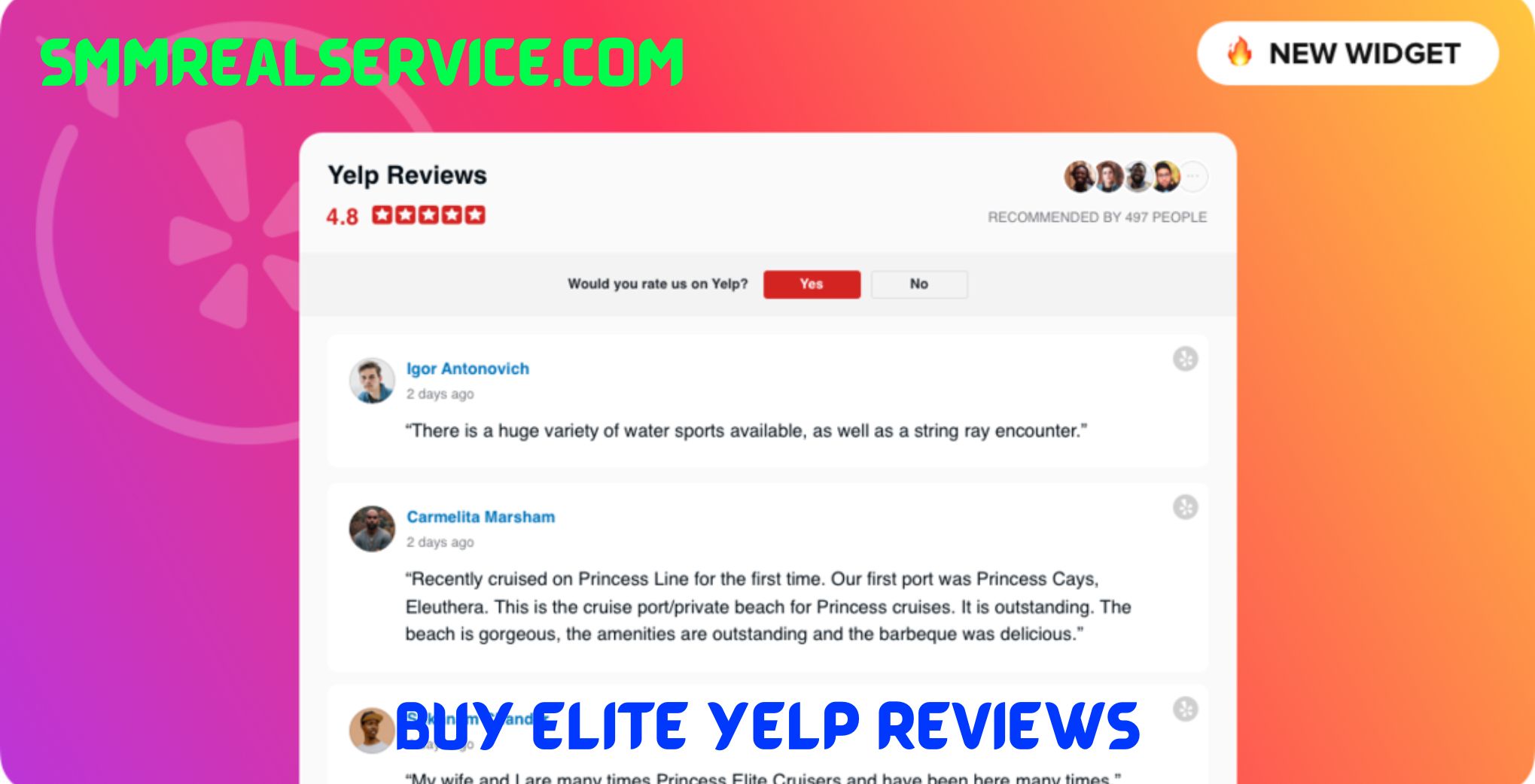 Buy Elite Yelp Reviews